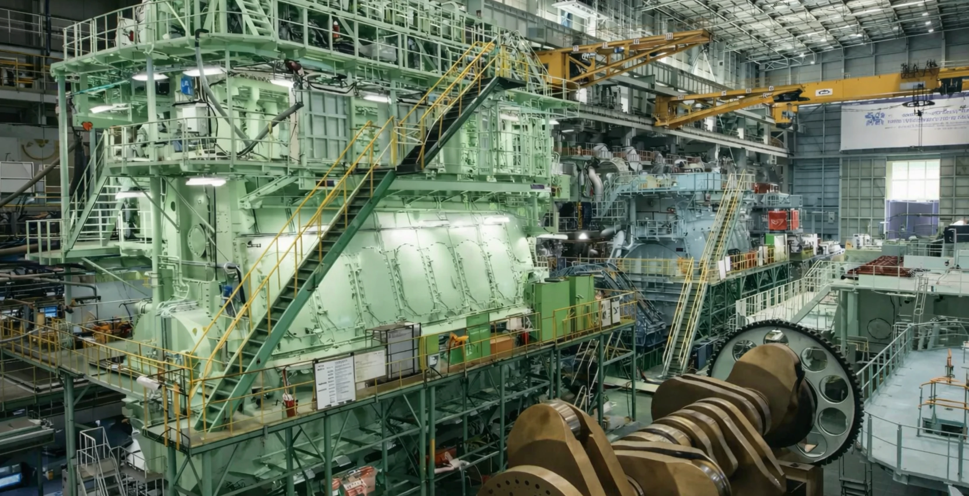 저속 발전 시설